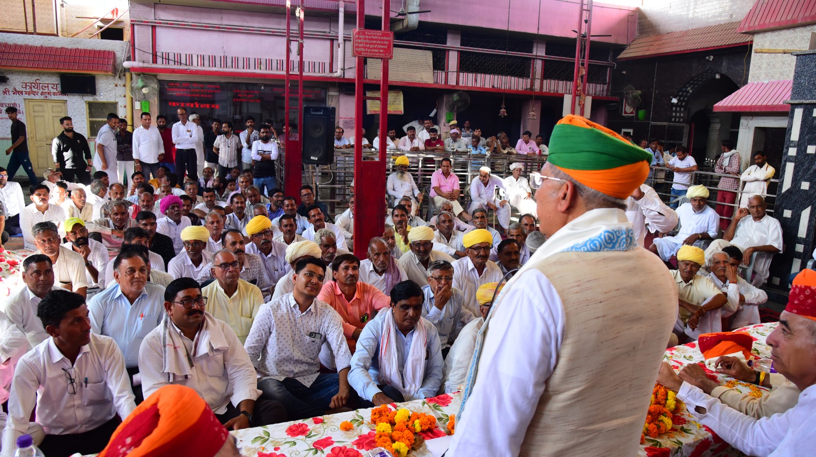 केंद्रीय कानून एवं न्याय मंत्री ने तोलियासर में विभिन्न कार्यों का किया लोकार्पण